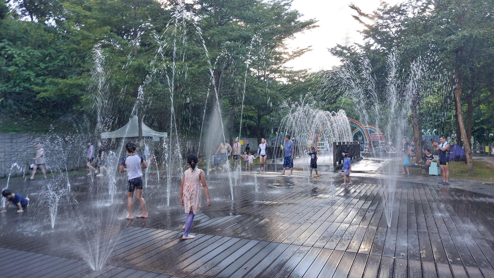 暖暖親水公園戲水攻略