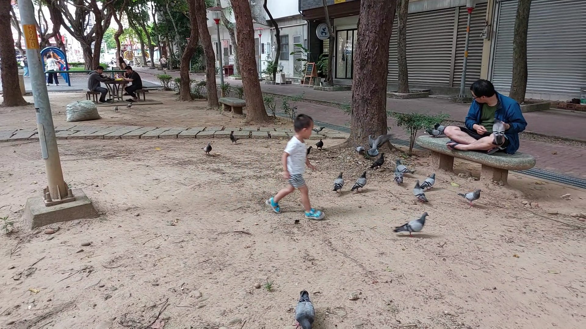 連續訪問同一個同安親子公園親子遊玩